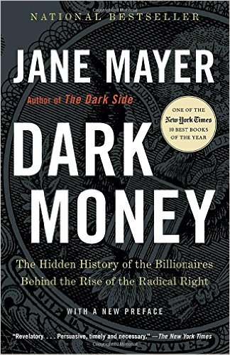Dark Money, Books on the New York Times Best Sellers List
